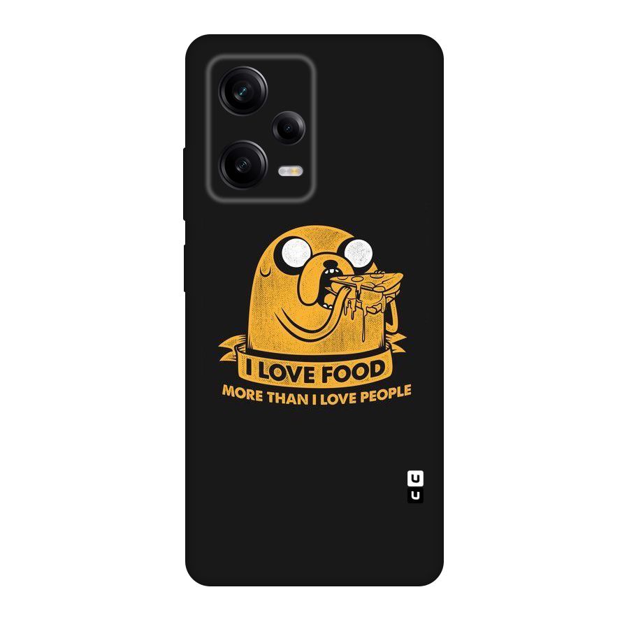 Love Food Original Polycarbonate Back Case for Redmi Note 12 Pro