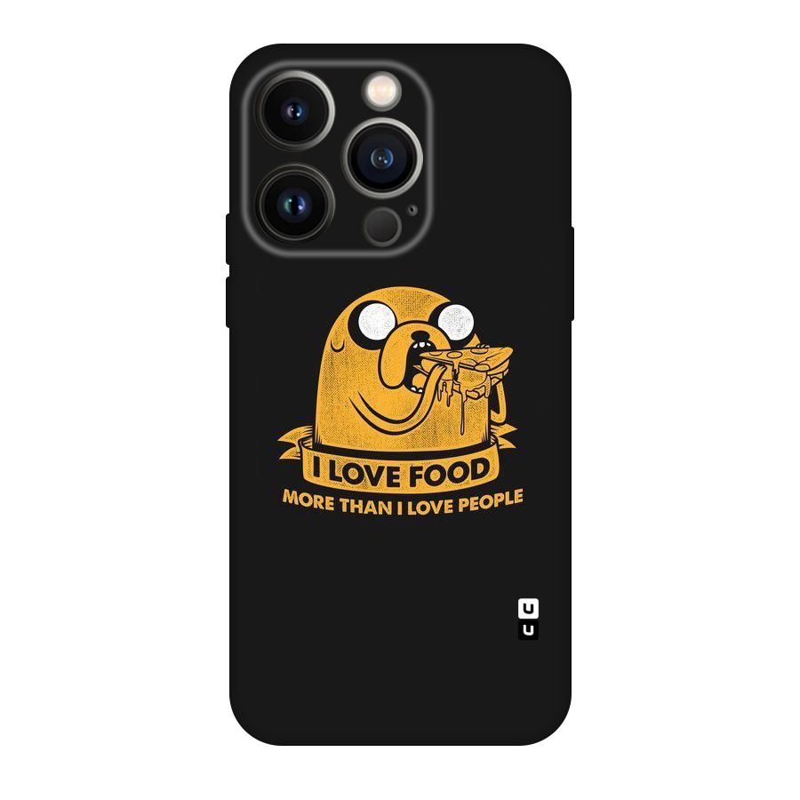 Love Food Original Polycarbonate Back Case for iPhone 14 Pro