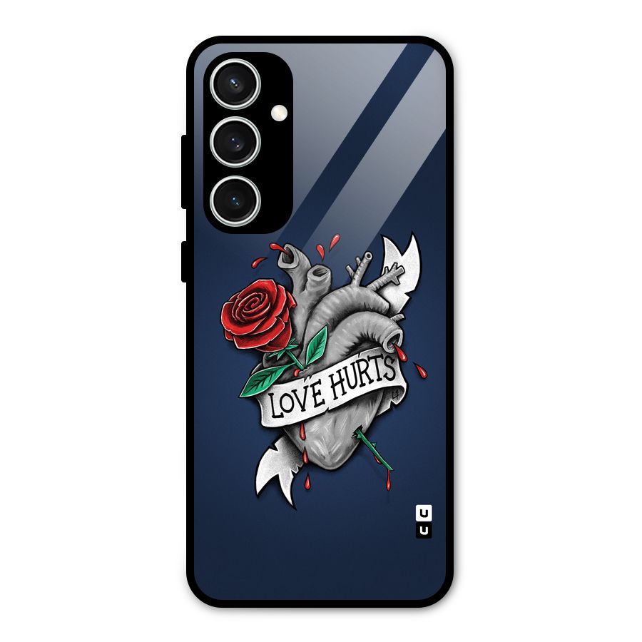 Love Hurts Glass Back Case for Galaxy S23 FE
