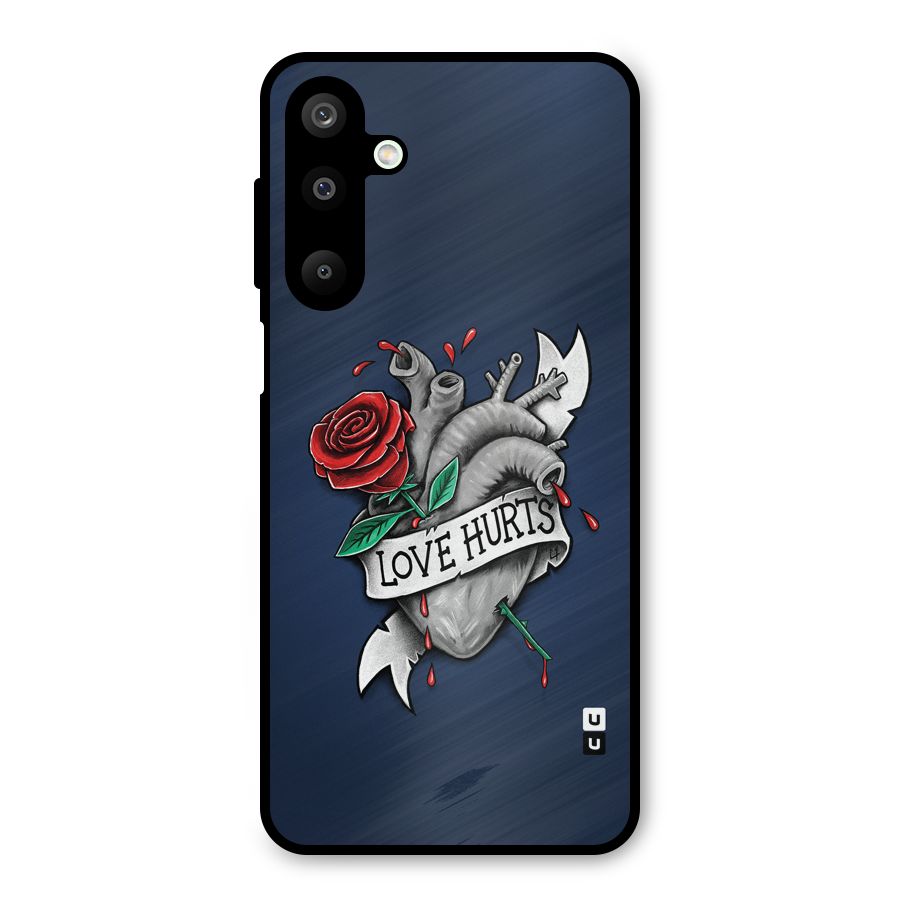 Love Hurts Metal Back Case for Galaxy M16