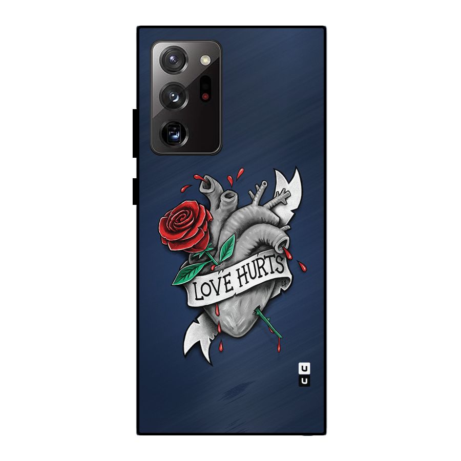 Love Hurts Metal Back Case for Galaxy Note 20 Ultra