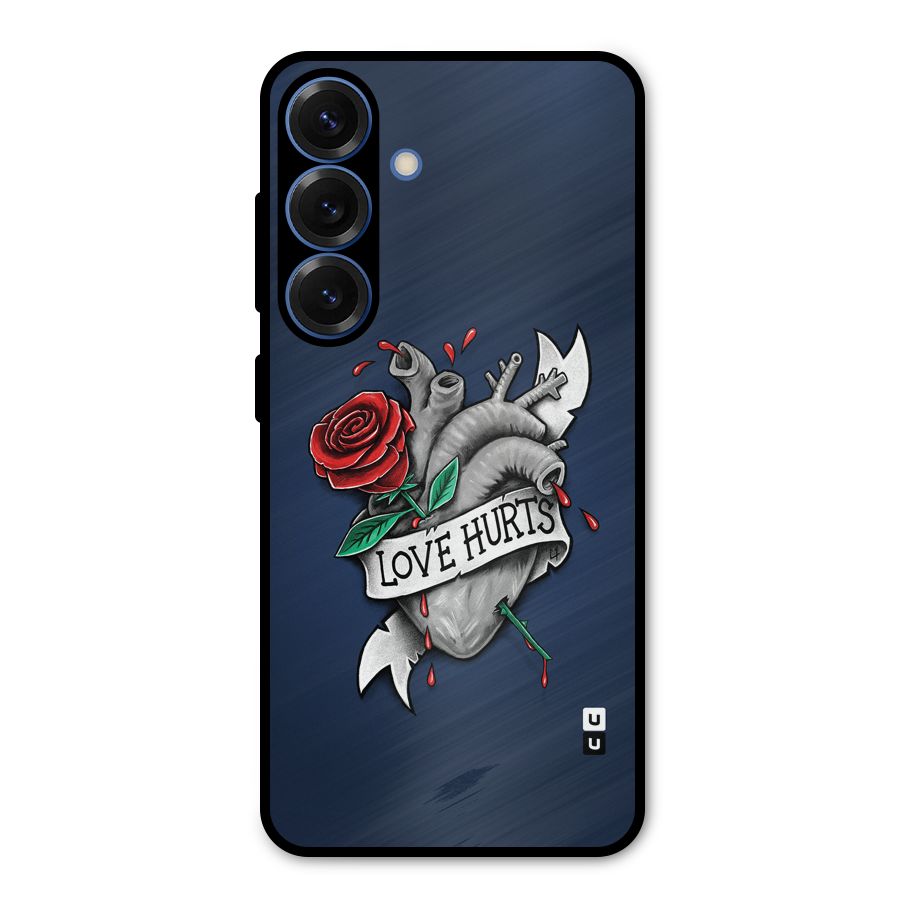 Love Hurts Metal Back Case for Galaxy S25