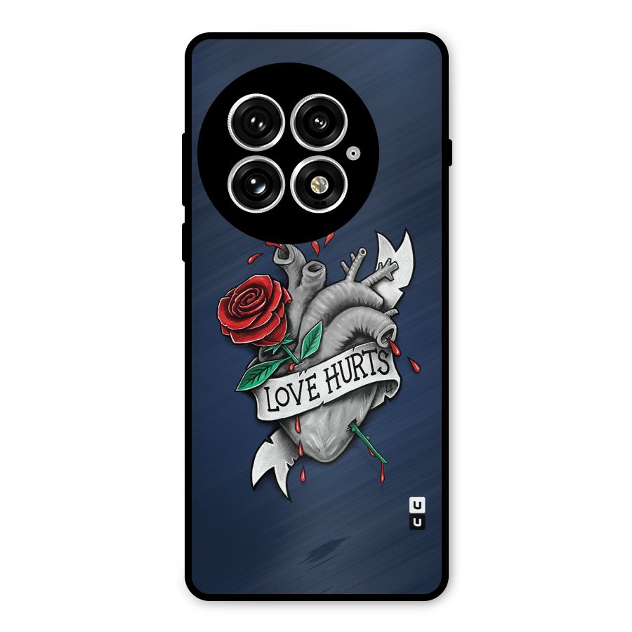 Love Hurts Metal Back Case for OnePlus 13