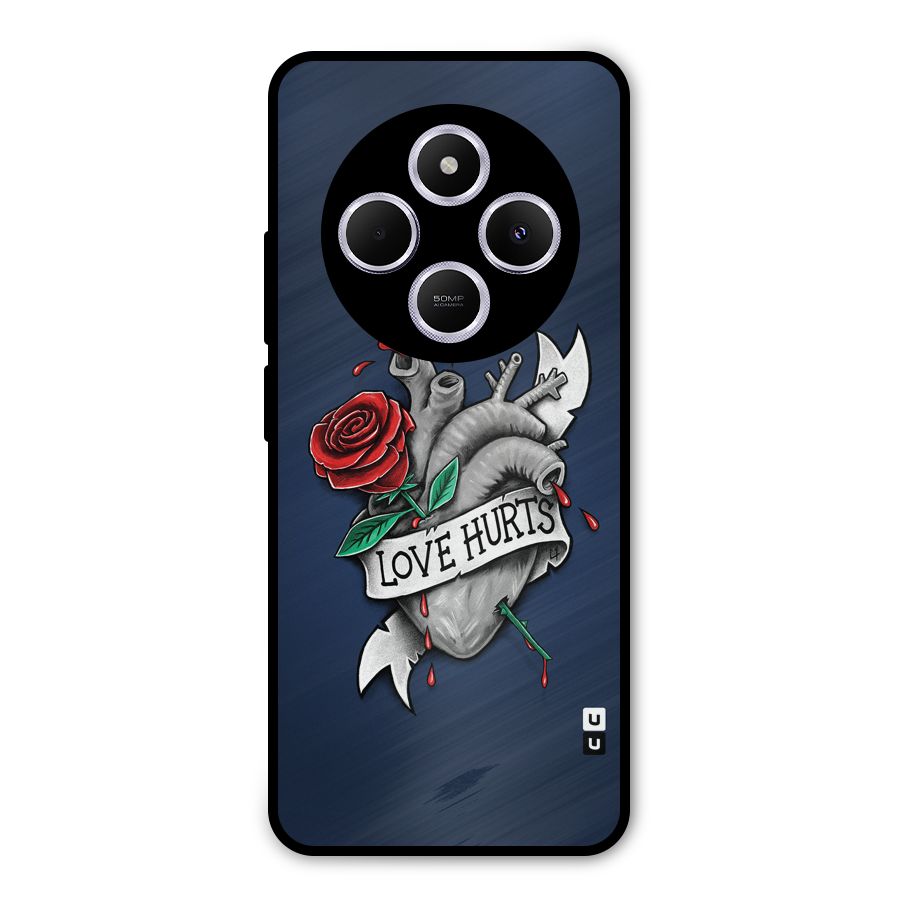 Love Hurts Metal Back Case for Poco M7