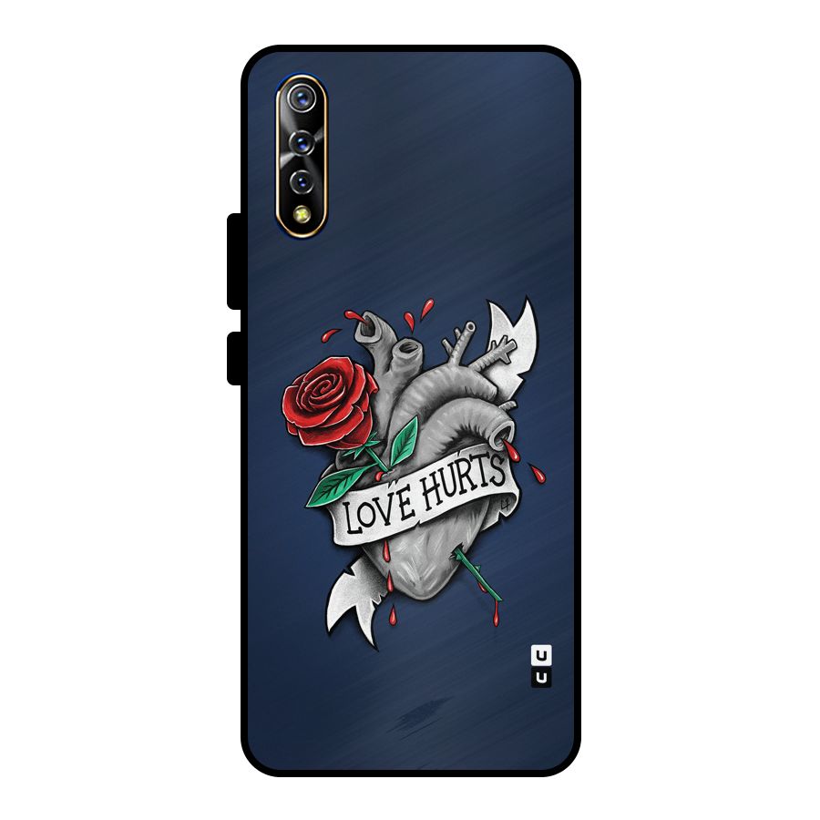 Love Hurts Metal Back Case for Vivo S1