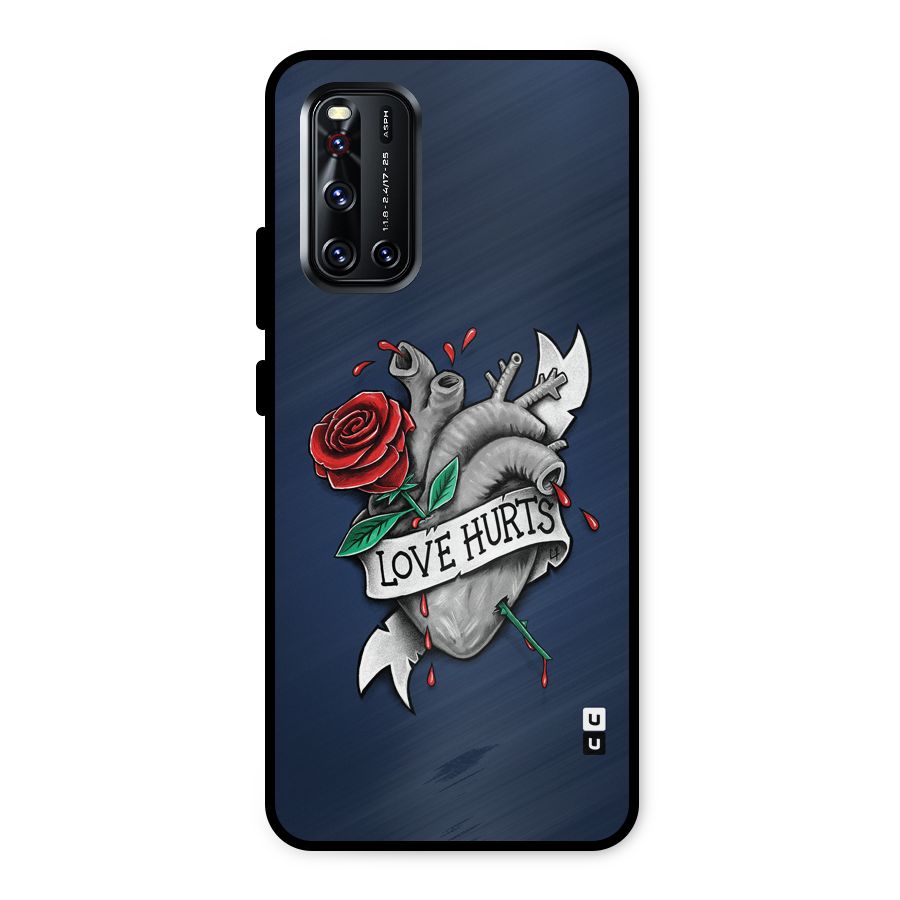 Love Hurts Metal Back Case for Vivo V19