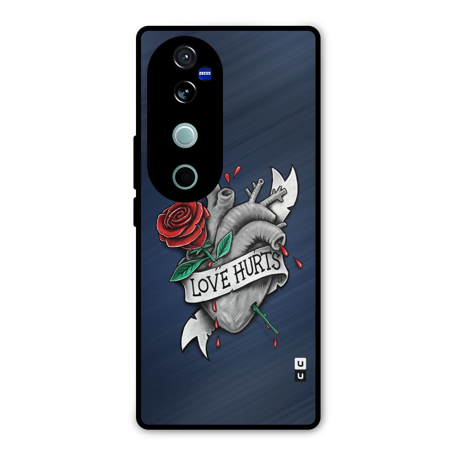 Love Hurts Metal Back Case for Vivo V40