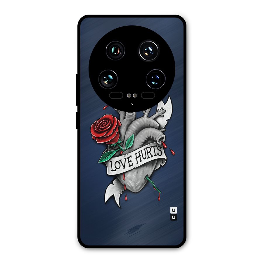 Love Hurts Metal Back Case for Xiaomi 14 Ultra