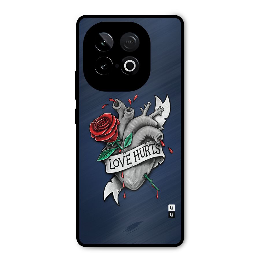 Love Hurts Metal Back Case for iQOO Neo 10
