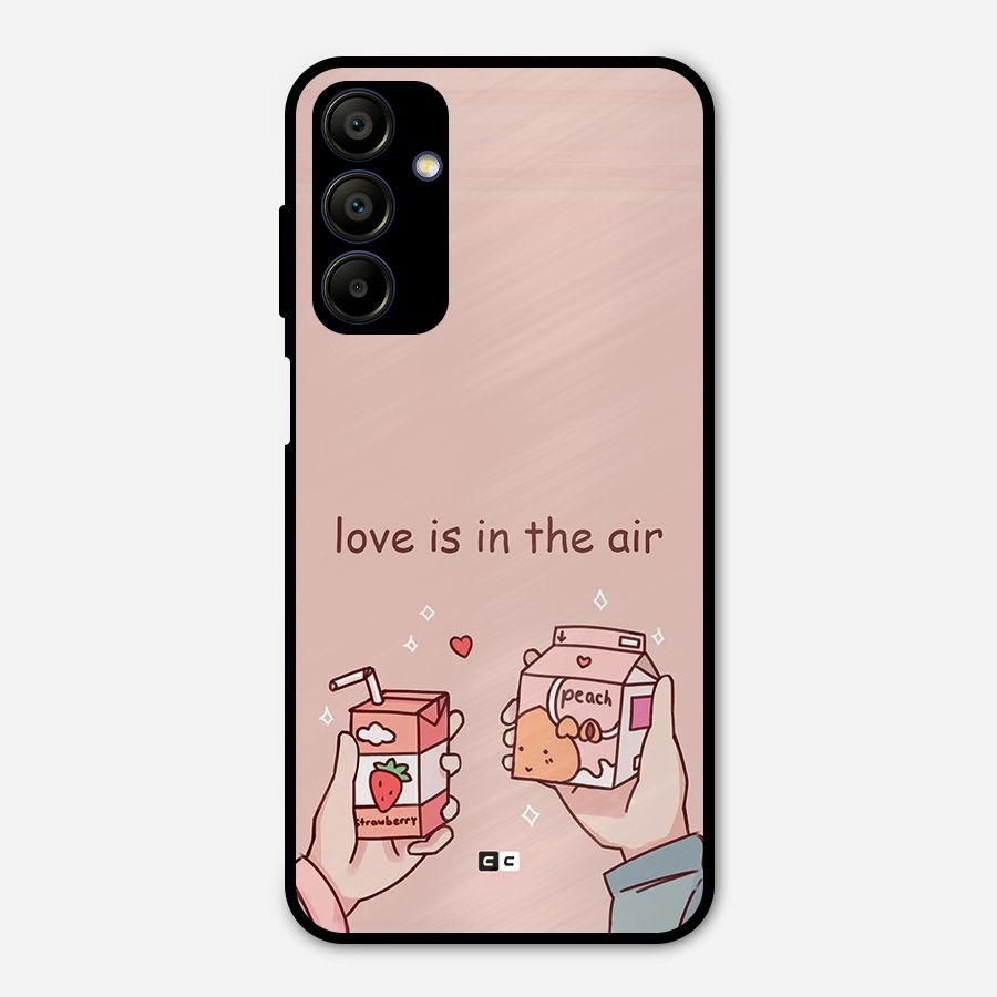 Love In Air Metal Back Case for Galaxy A15 5G