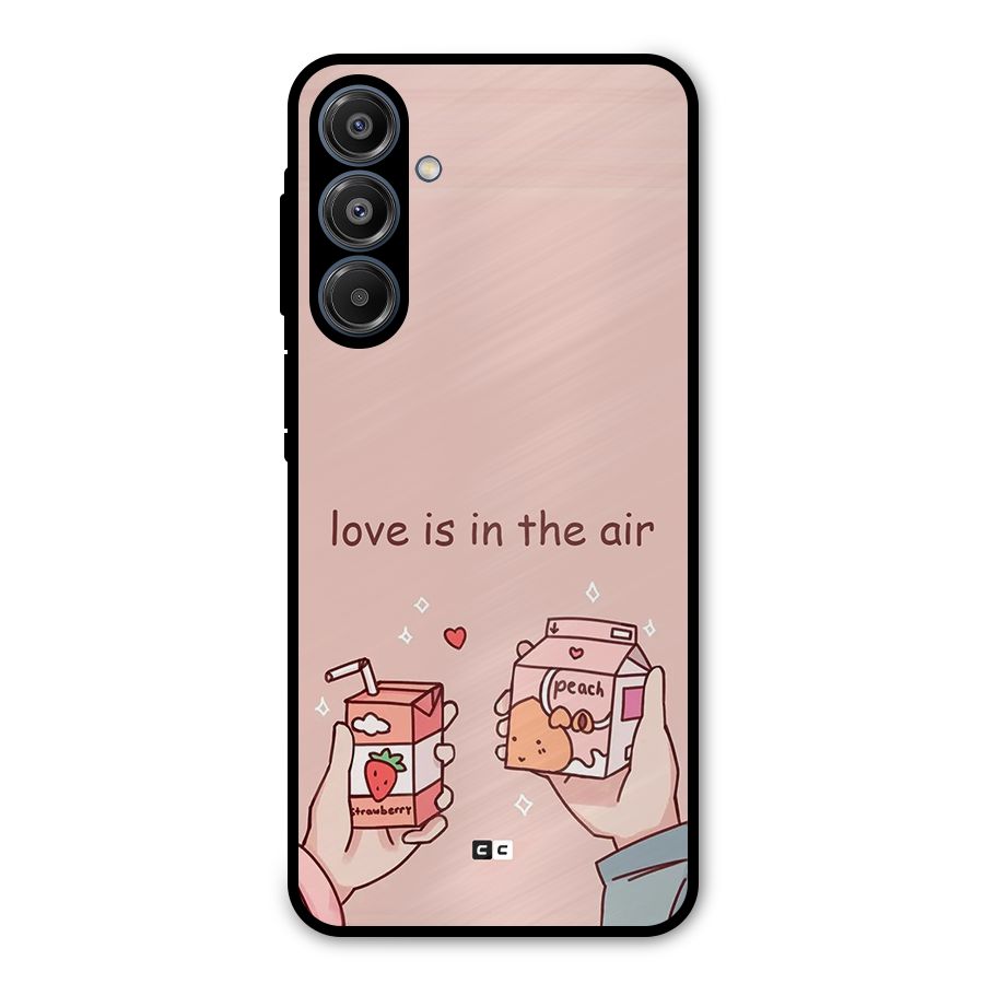Love In Air Metal Back Case for Galaxy A16 5G