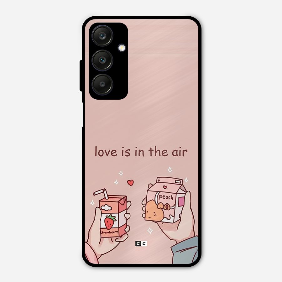 Love In Air Metal Back Case for Galaxy A25 5G