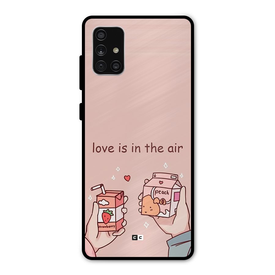 Love In Air Metal Back Case for Galaxy A71