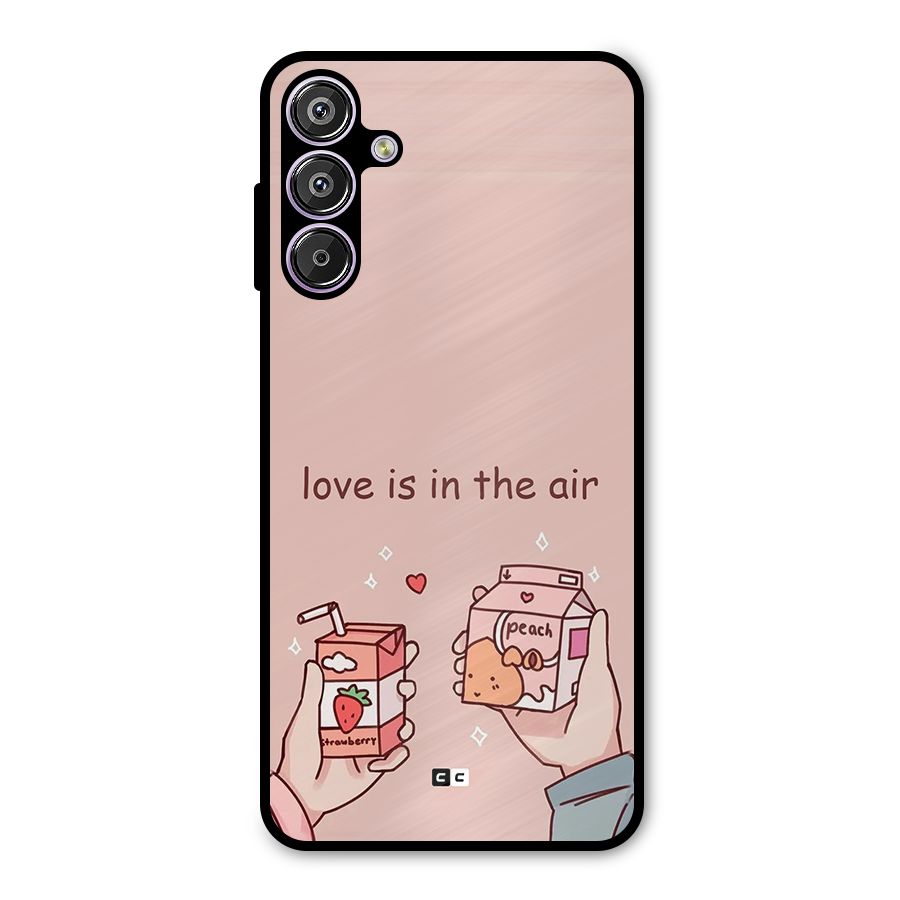 Love In Air Metal Back Case for Galaxy F15