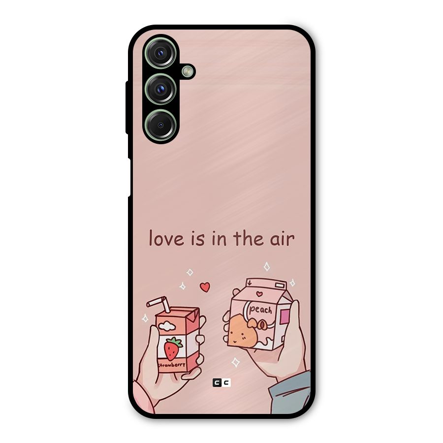 Love In Air Metal Back Case for Galaxy M34