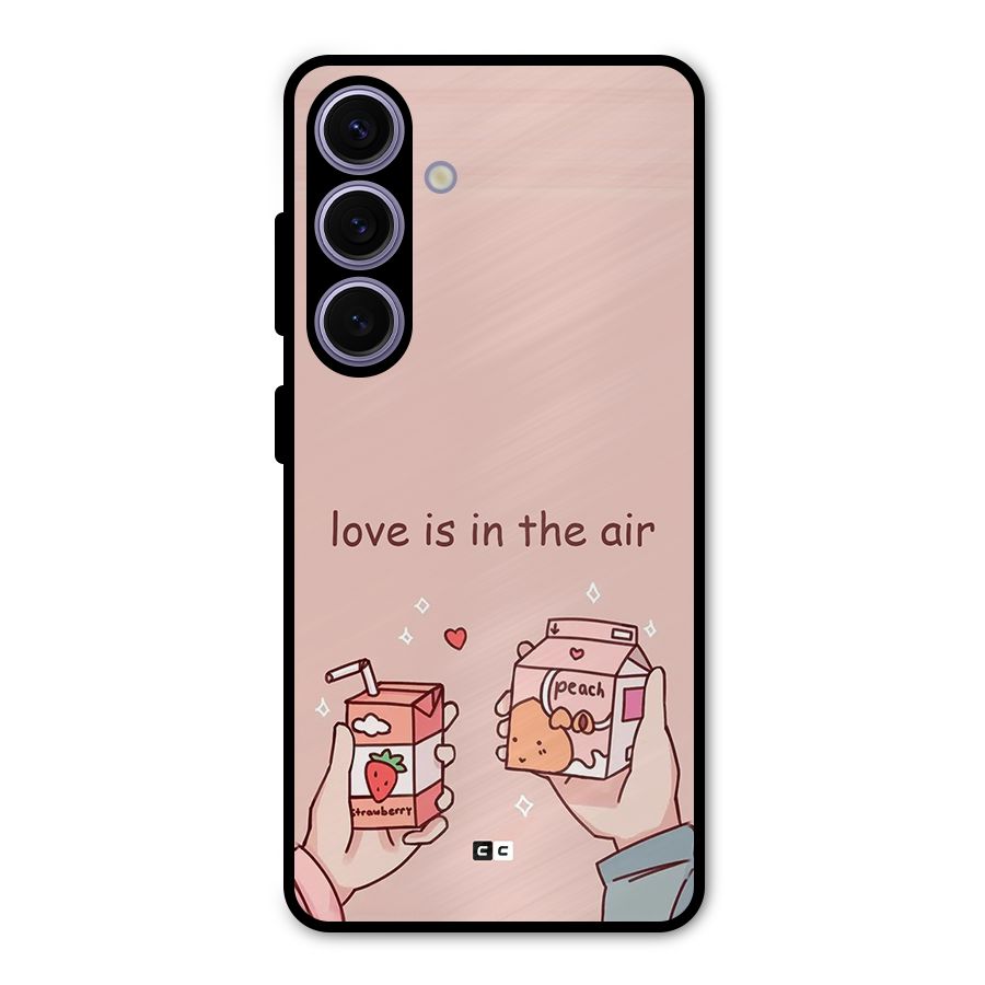 Love In Air Metal Back Case for Galaxy S24