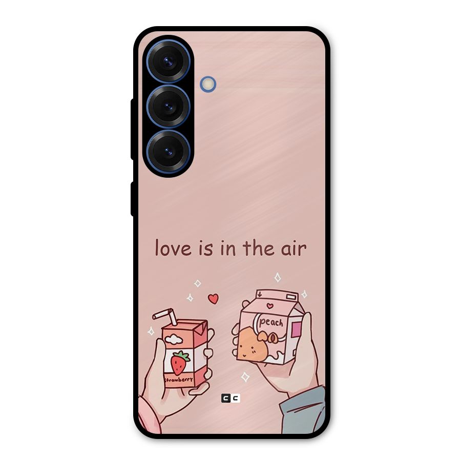 Love In Air Metal Back Case for Galaxy S25