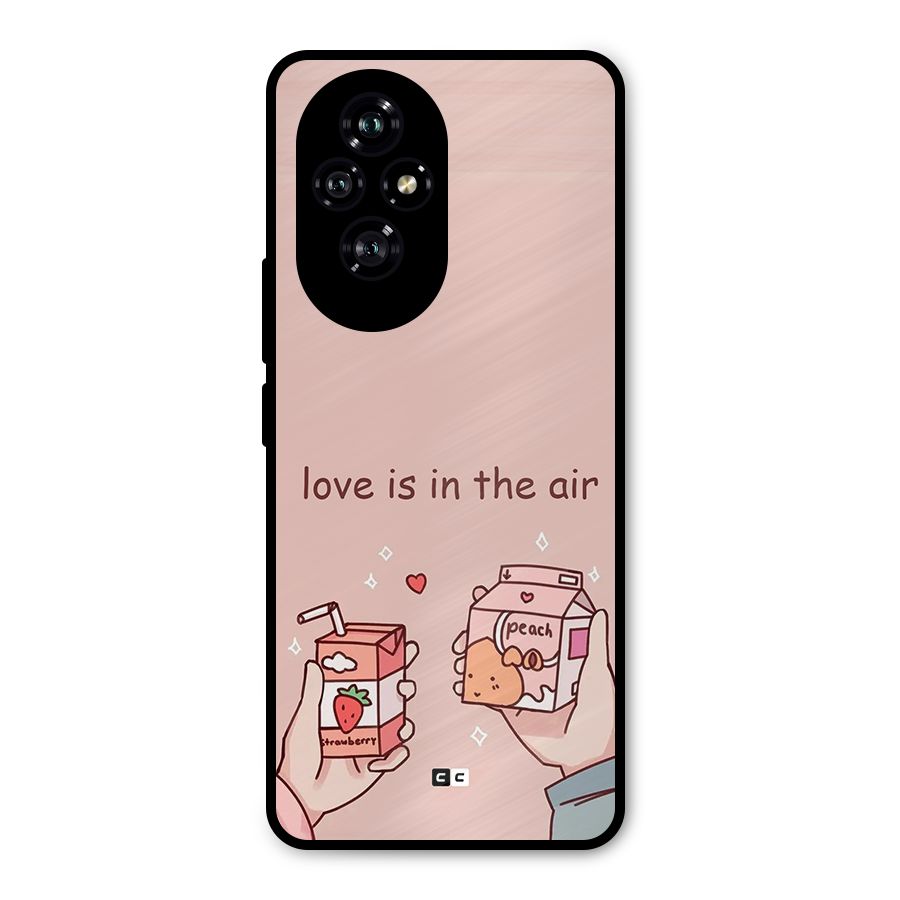 Love In Air Metal Back Case for Honor 200