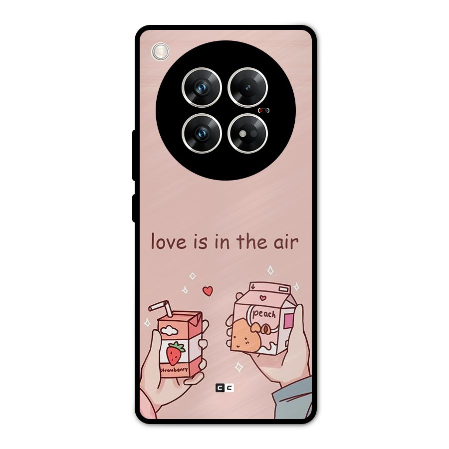 Love In Air Metal Back Case for Infinix Zero 40 5G