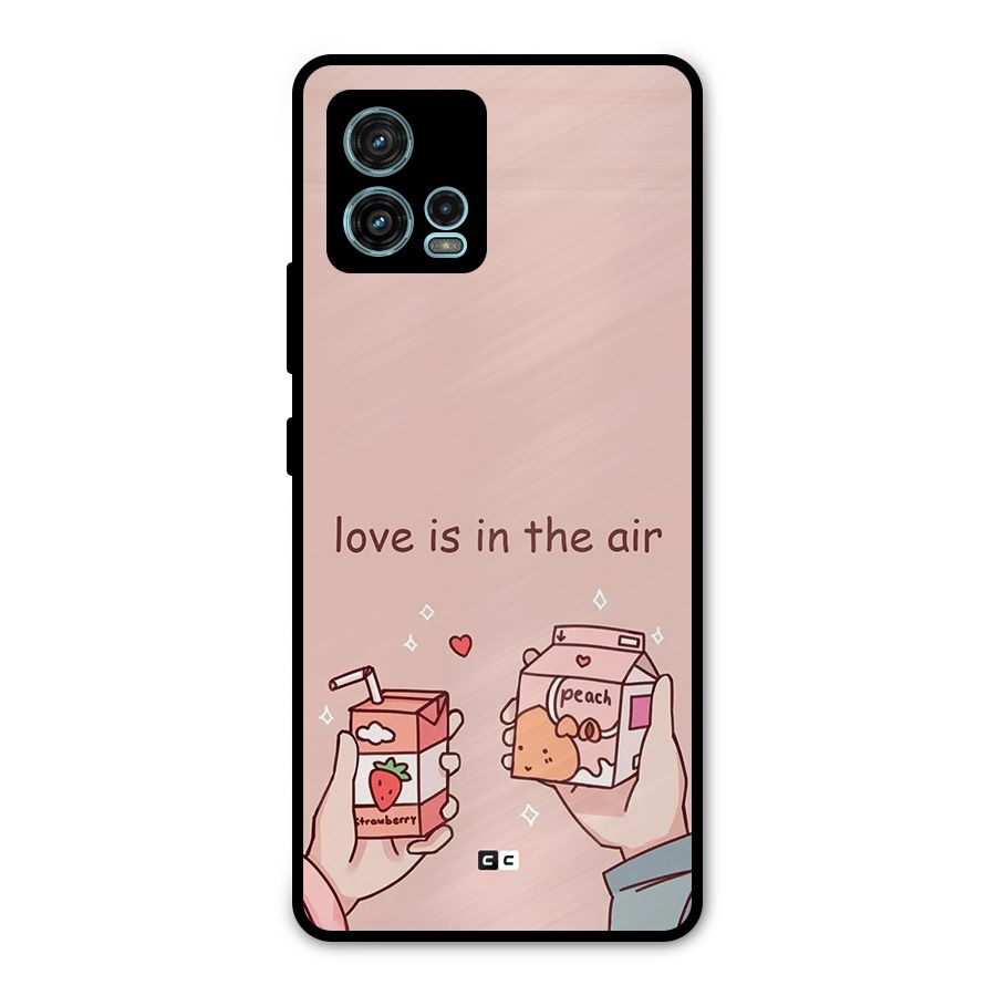 Love In Air Metal Back Case for Moto G72