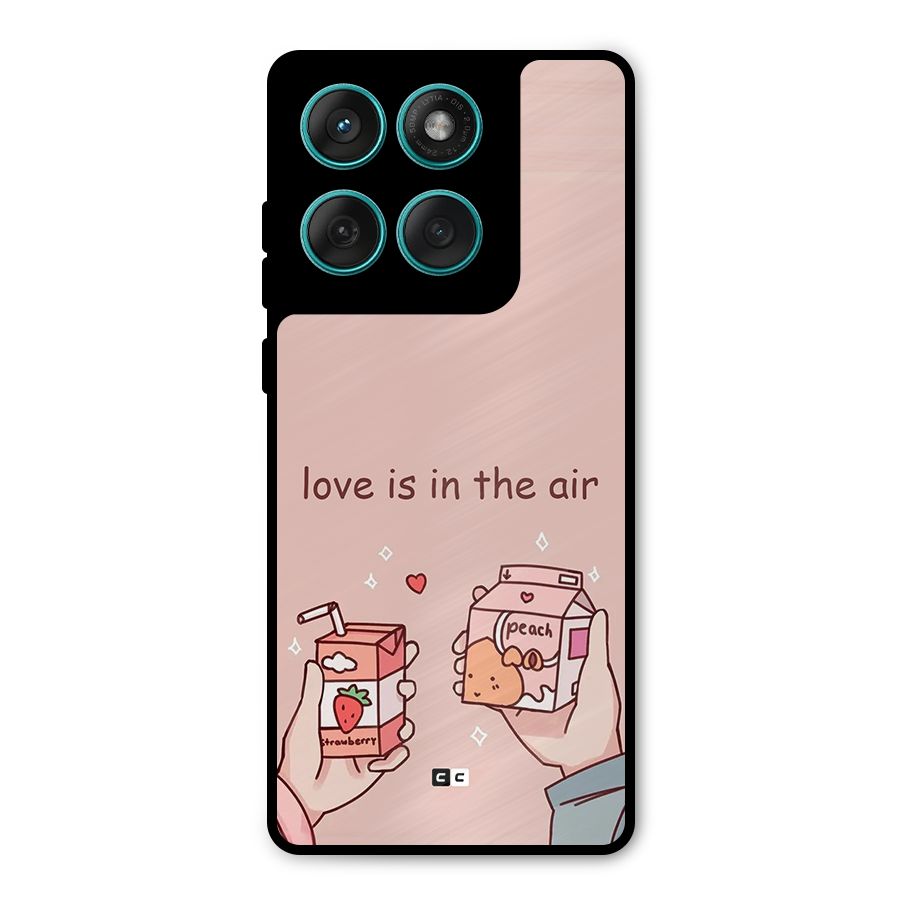 Love In Air Metal Back Case for Motorola Edge 60 Fusion