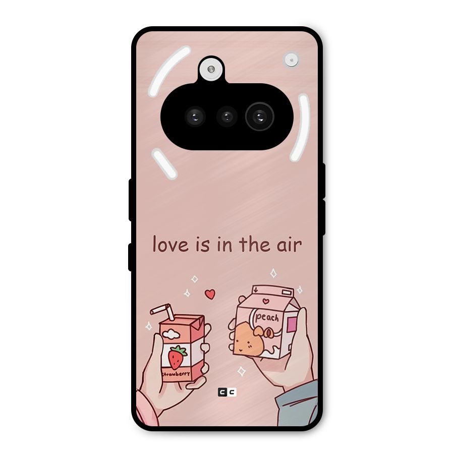 Love In Air Metal Back Case for Nothing Phone 3a