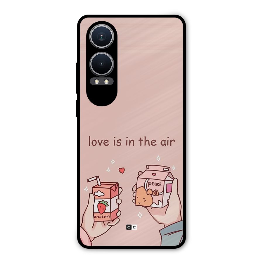 Love In Air Metal Back Case for OnePlus Nord CE4 Lite