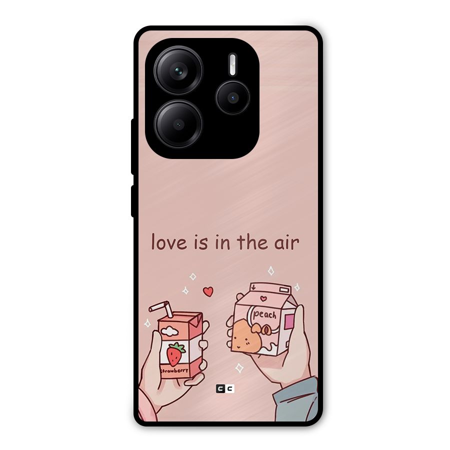 Love In Air Metal Back Case for Redmi Note 14 5G