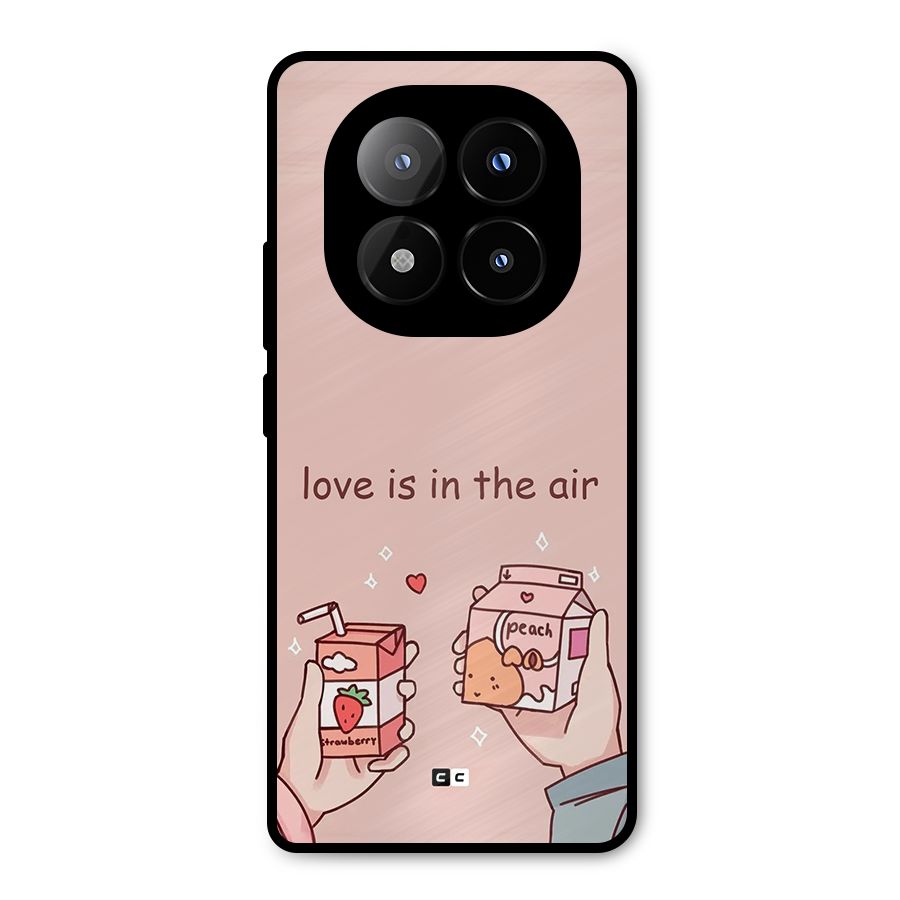 Love In Air Metal Back Case for Redmi Note 14 Pro Plus 5G
