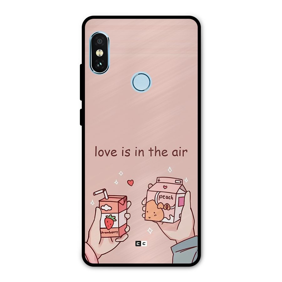 Love In Air Metal Back Case for Redmi Note 5 Pro