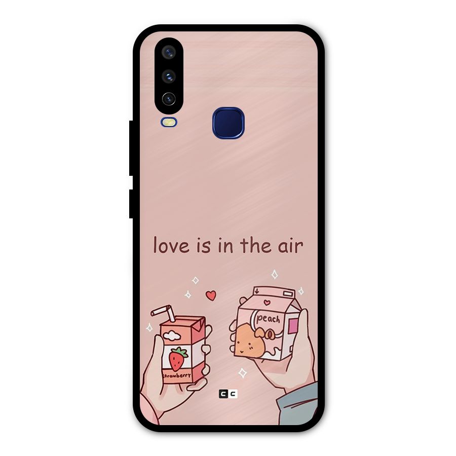 Love In Air Metal Back Case for Vivo V17