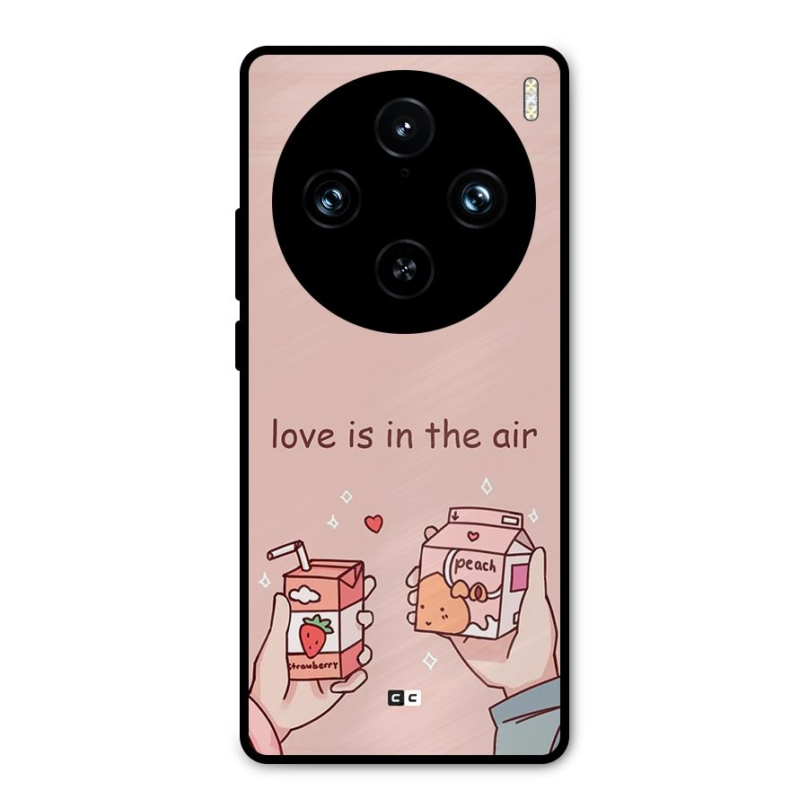 Love In Air Metal Back Case for Vivo X100 Pro