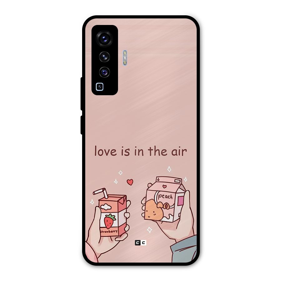 Love In Air Metal Back Case for Vivo X50