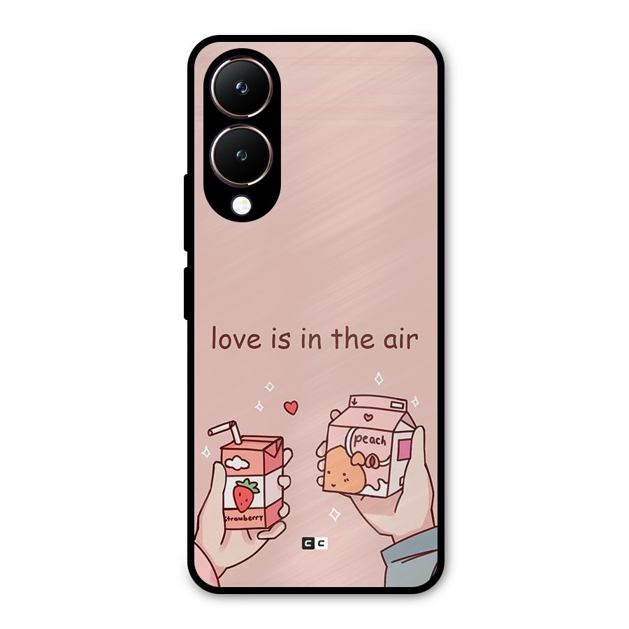 Love In Air Metal Back Case for Vivo Y28