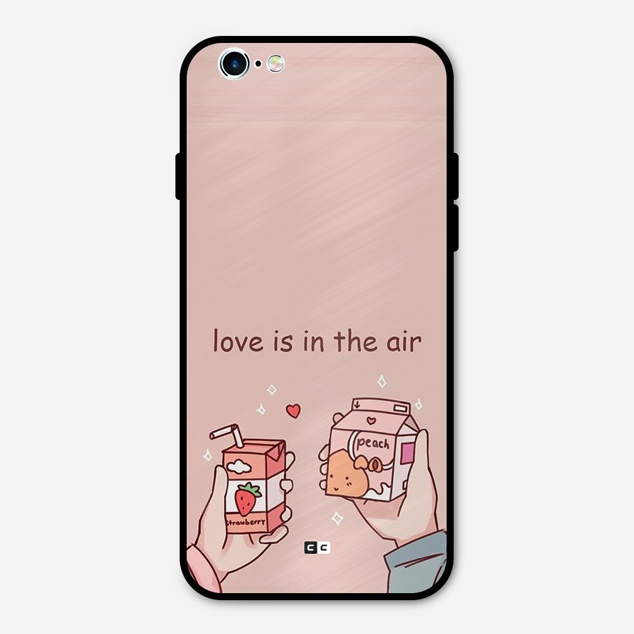 Love In Air Metal Back Case for iPhone 6 6s