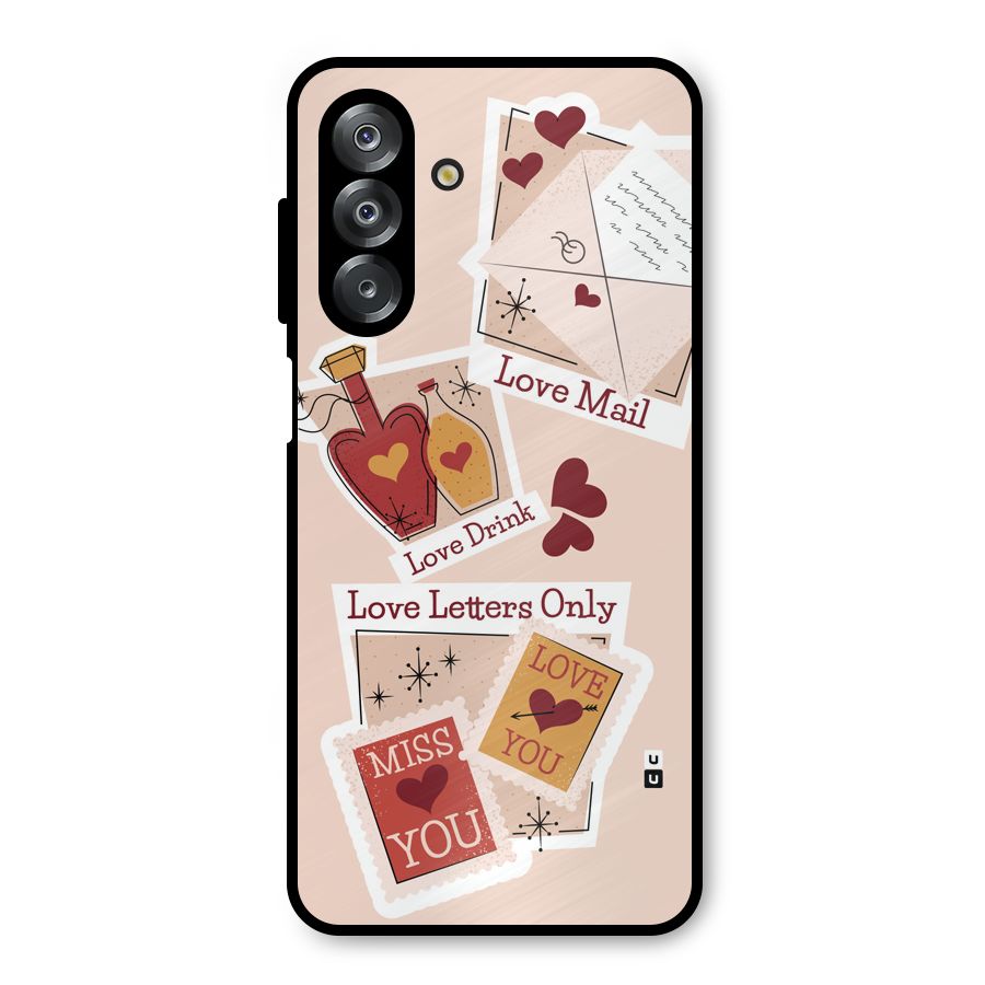 Love Language Metal Back Case for Galaxy A26