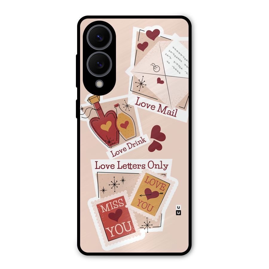 Love Language Metal Back Case for Galaxy S25 Edge