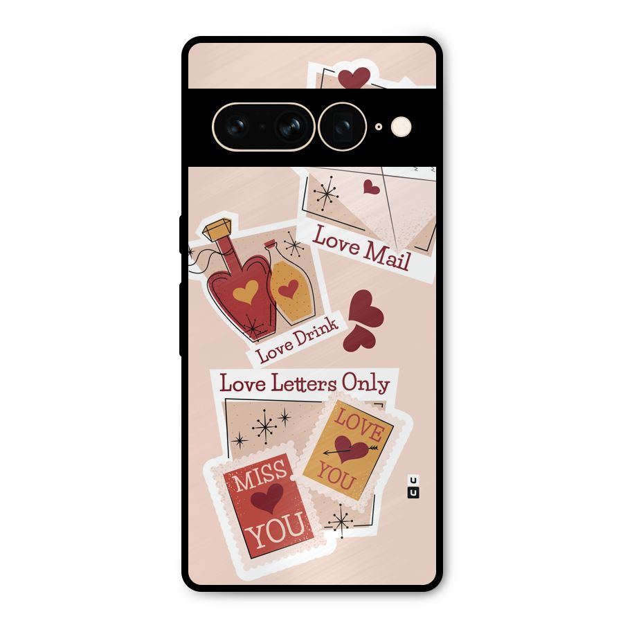 Love Language Metal Back Case for Google Pixel 7 Pro