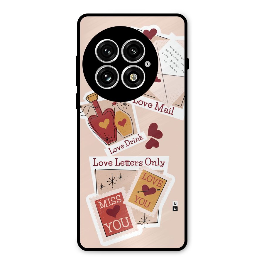 Love Language Metal Back Case for OnePlus 13