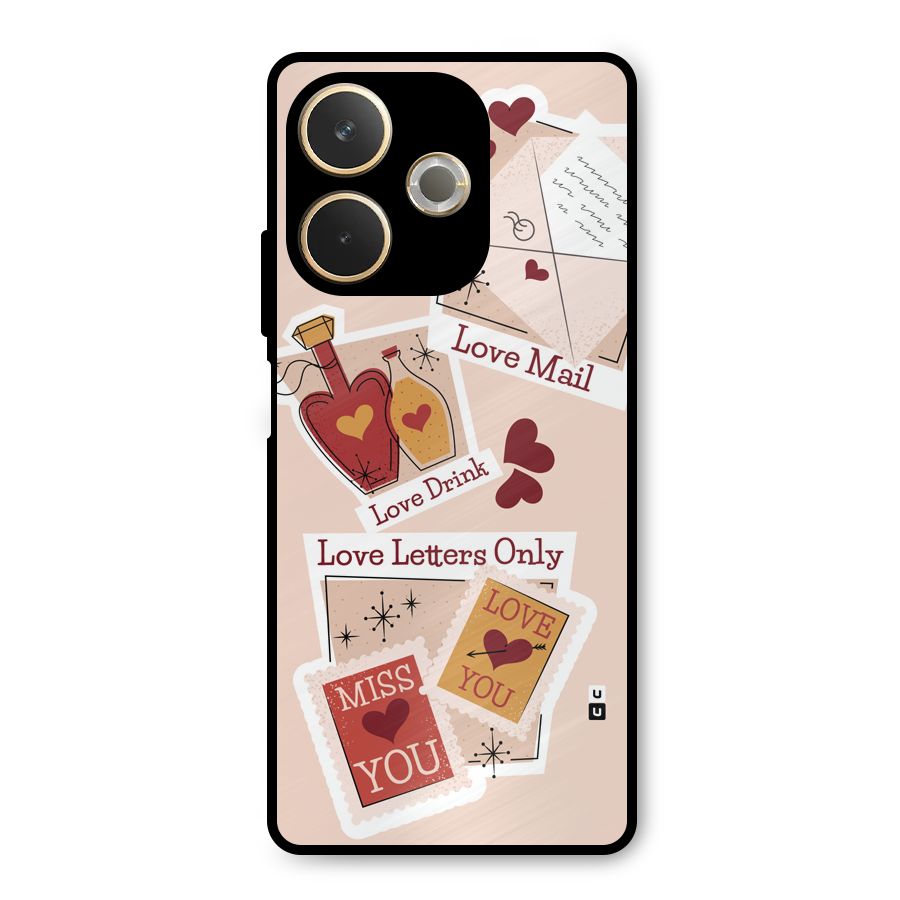 Love Language Metal Back Case for Oppo A5 Pro