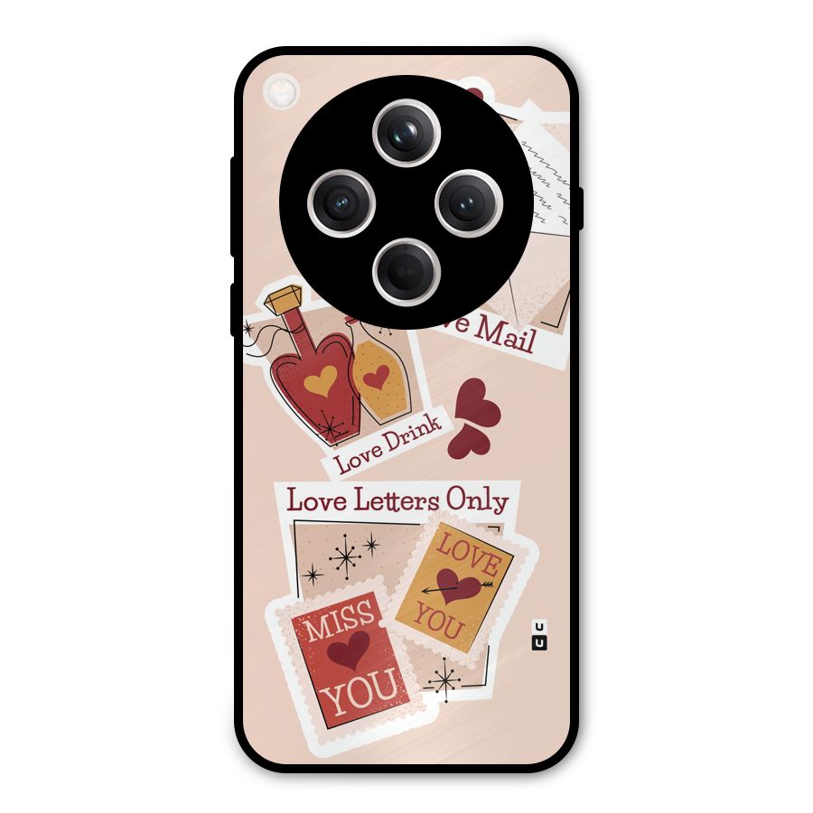 Love Language Metal Back Case for Oppo Find X8