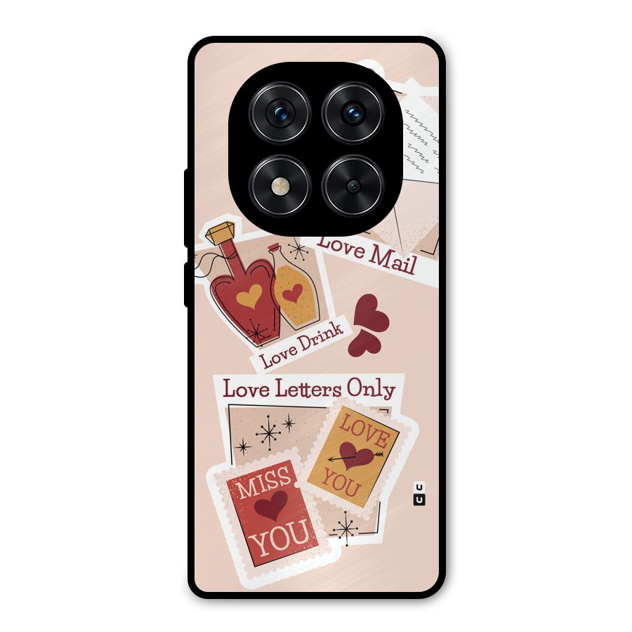 Love Language Metal Back Case for Redmi Note 14 Pro 5G