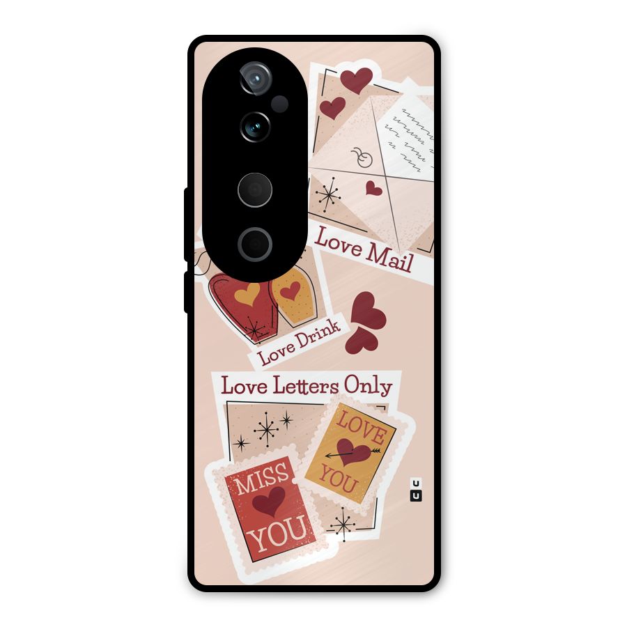 Love Language Metal Back Case for Vivo T3 Ultra