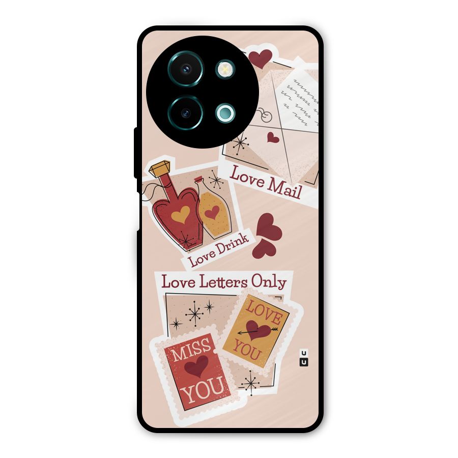 Love Language Metal Back Case for Vivo Y58