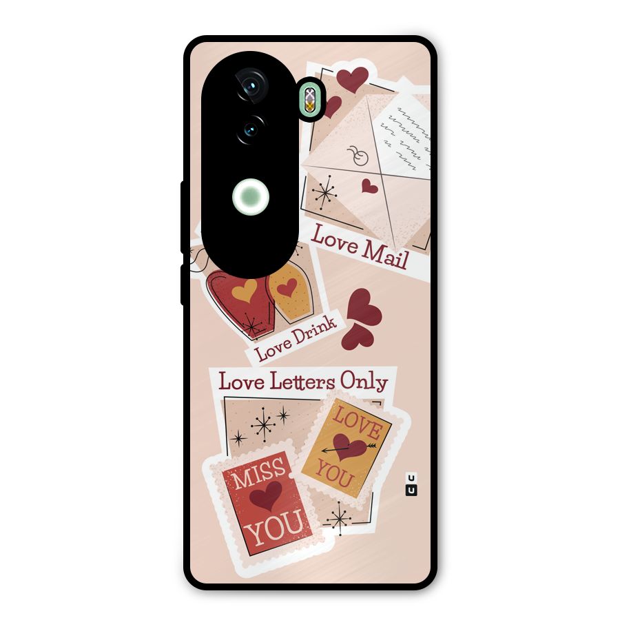 Love Language Metal Back Case for iQOO Z9s