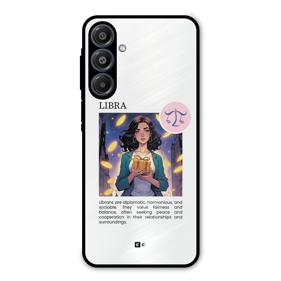 Love Libra Metal Back Case for Galaxy A16 5G