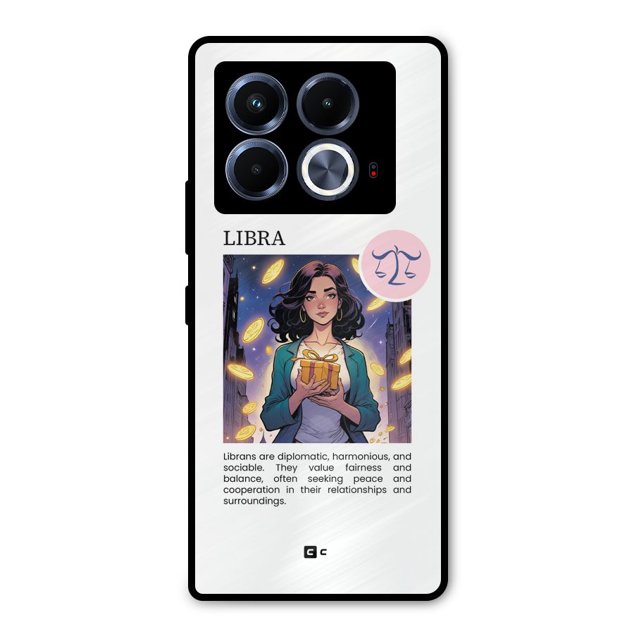 Love Libra Metal Back Case for Infinix Note 40 5G
