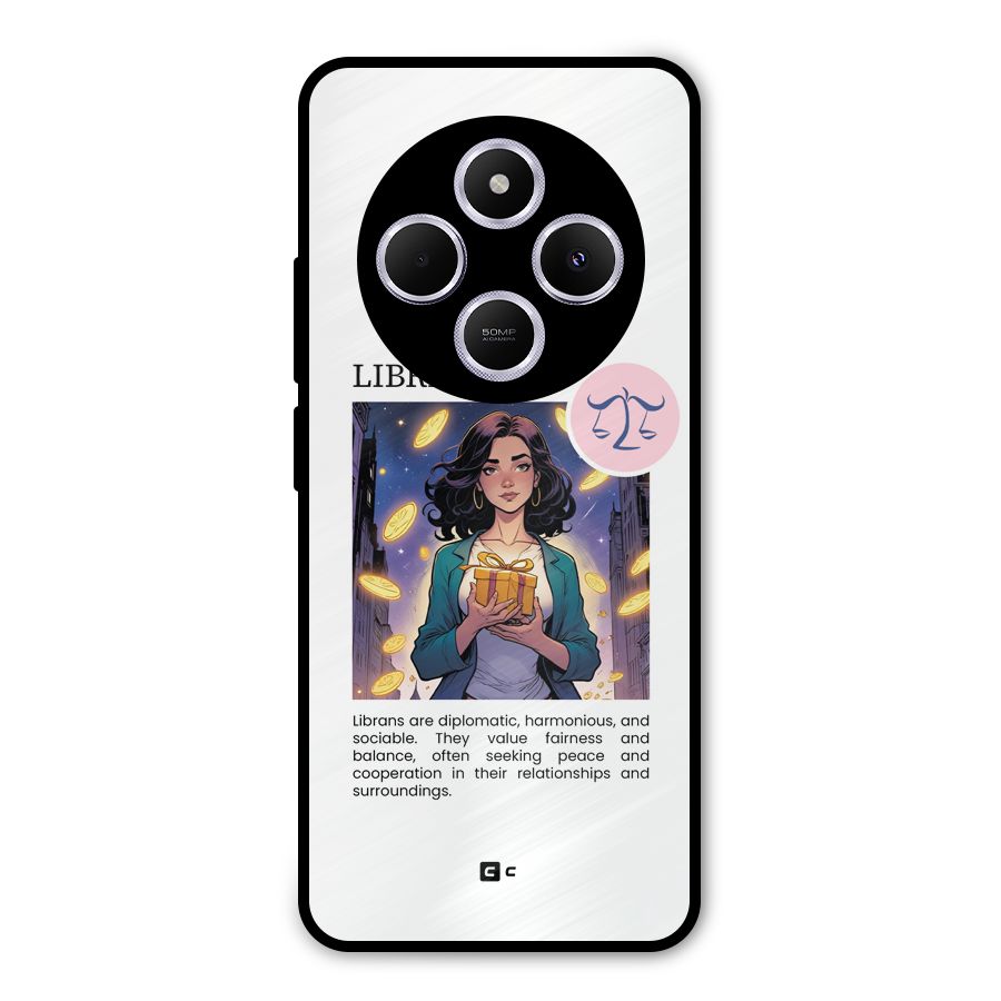 Love Libra Metal Back Case for Poco M7