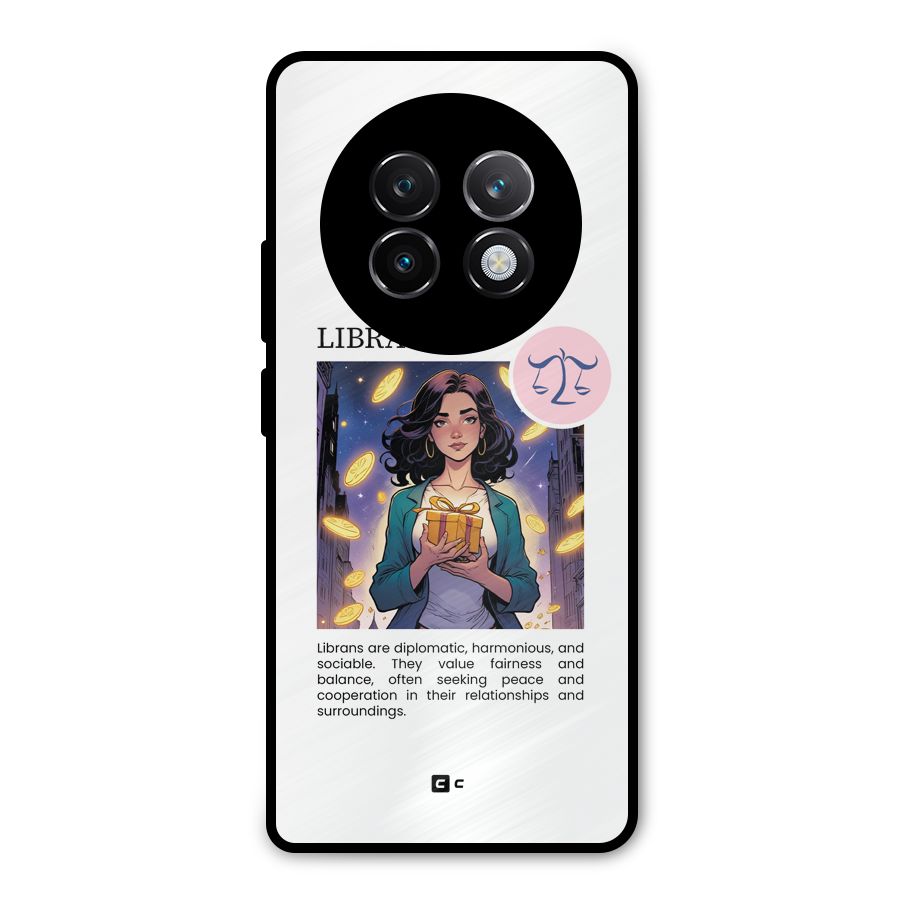 Love Libra Metal Back Case for Realme 13 Plus