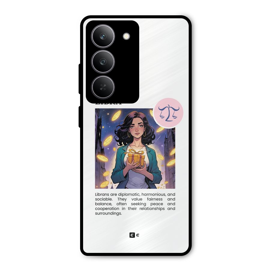 Love Libra Metal Back Case for Realme 14x